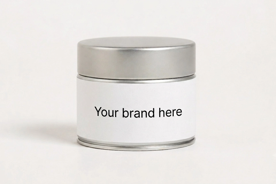 Custom labeled doypack ready for your brand